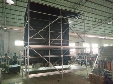 Chine Botte faite sur commande de couche et station mobile de plate-forme d'étape pour la botte de tour d'éclairage de stade fournisseur