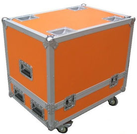 Chine Boîtiers en plastique du vol 12U de matériel orange de cas pour la caisse de mélangeur du DJ fournisseur